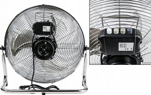 Wentylator AIG mix Mocny Wentylator Podłogowy Wiatrak Cyrkulator 50 Cm 4