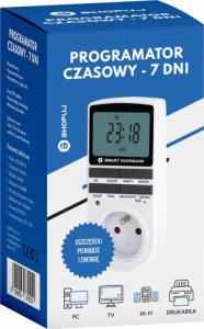 Smart Hardware Programator czasowy włącznik/wyłącznik LCD 6