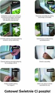 Smart Hardware USZCZELKA OKNA DO KLIMATYZACJI PRZENOŚNEJ / MONOBLOK 12