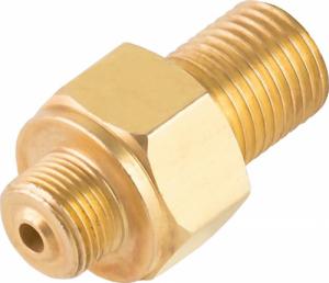 Meva Podłączenie redukcja do butli gazowej turystycznej G 3/8" L - 7/16" wąż 1,5m 7