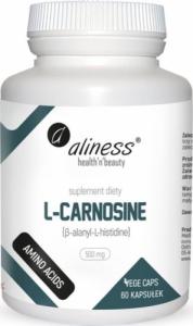 Aliness L-Carnosine - L-Karnozyna 500 mg (60 kaps.) Aliness 1