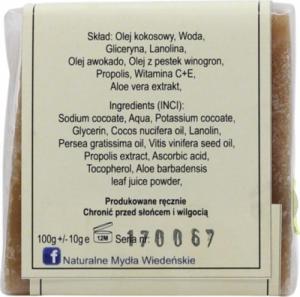 WS Naturalne Mydła Wiedeńskie Mydło Propolis 100g WS NATURALNE MYDŁA WIEDEŃSKIE 2