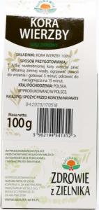 Natura Wita Kora wierzby 100g NATURA WITA 2