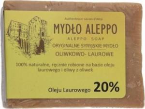 Tradycyjne Syryjskie Mydlo Aleppo 20% 190g 1