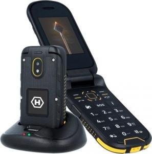 Telefon komórkowy myPhone HAMMER Bow Brak danych Dual SIM Czarno-żółty 1