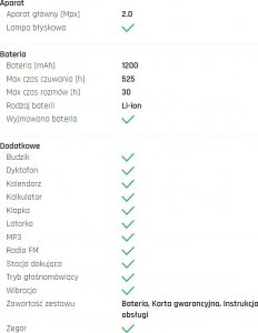 Telefon komórkowy myPhone HAMMER Bow Dual SIM Czarny Czarno-żółty 2