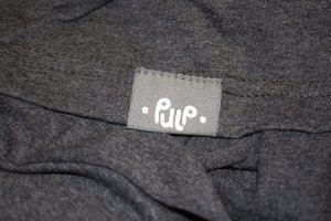 PULP BAMBOO Szalik do karmienia - Tunel, Czarny 2