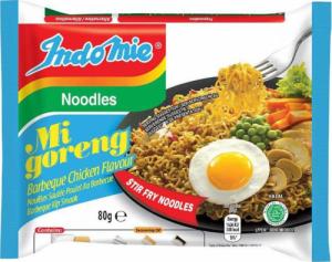 IndoMie Makaron Instant Mi Goreng o Smaku Kurczaka BBQ "Instant Noodles | Mi Goreng Barbeque & Chicken Flavour" 80g IndoMie 1