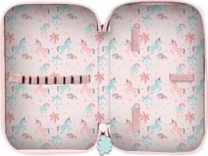 Piórnik Paso Paso Piórnik 2-komorowy bez wyposażenia mała balerina rozkładany 4