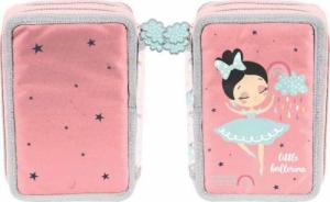 Piórnik Paso Paso Piórnik 2-komorowy bez wyposażenia mała balerina rozkładany 5