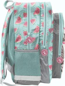 Paso Paso Zestaw szkolny, Młodzieżowy plecak, tornister + Piórnik z wyposażeniem z kotkiem 4