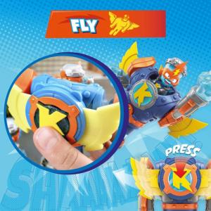 Figurka Magic Box super zings things superbot kazoom power robot 4