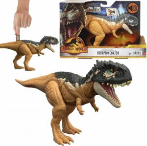 Figurka Mattel Jurassic World Dinozaur Figurka Skorpiovenator z dźwiękiem 1