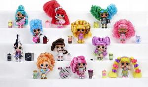 MGA l.o.l. surprise remix hair flip + pets zwierzątko 6