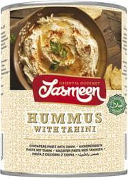 Jasmeen Jordański Hummus Pasta z Cieciorki z Tahiną "Hummus Chickpeas Paste with Tahini" Jasmeen 380g 1