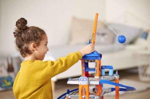 Majorette Majorette Garaż Tor zjazdowy z windą + 5 autek duży zestaw dla dzieci 3