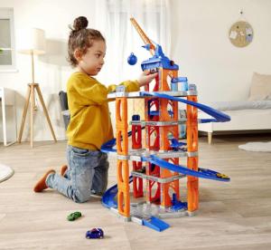 Majorette Majorette Garaż Tor zjazdowy z windą + 5 autek duży zestaw dla dzieci 5