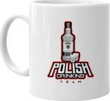 Koszulkowy Polish Drinking Team - kubek z nadrukiem 1
