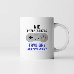Koszulkowy Nie przeszkadzać - tryb gry aktywowany - kubek z nadrukiem 2