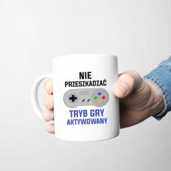 Koszulkowy Nie przeszkadzać - tryb gry aktywowany - kubek z nadrukiem 4