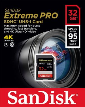 Karta SanDisk Extreme PRO SDHC 32 GB Class 10 UHS-I/U3 V30 (SDSDXXG-032G-GN4IN) 2
