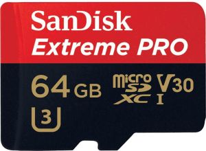 Karta SanDisk Extreme Pro MicroSDXC 64 GB Class 10  (SDSQXXG-064G-GN6MA) 1