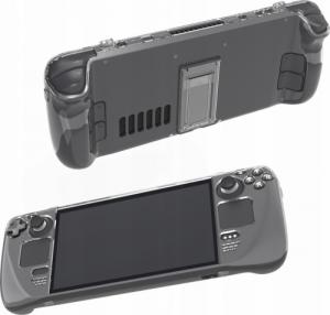 JYS Pokrowiec + Stojak Do Konsoli Steam Deck Przezroczysty Jys-sd003 2