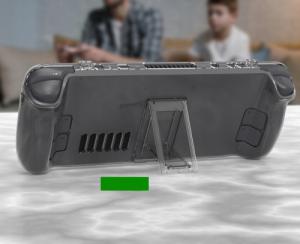 JYS Pokrowiec + Stojak Do Konsoli Steam Deck Przezroczysty Jys-sd003 4