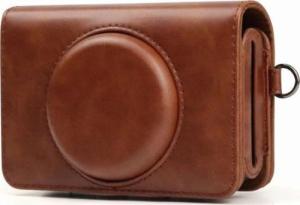 Pokrowiec LoveInstant Futerał Pokrowiec Do Kodak Minishot Combo 2 Retro / C210r / Brązowy 2