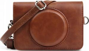 Pokrowiec LoveInstant Futerał Pokrowiec Do Kodak Minishot Combo 2 Retro / C210r / Brązowy 7