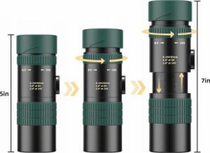 Lornetka Apexel Monokular Luneta Zoom 8-24x 30mm + Uchwyt Telefon 8