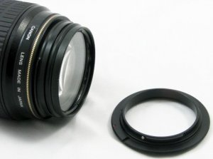 Pixco Adapter Pierścień Odwrotnego Mocowania Makro Do Pentax Na 58mm 3