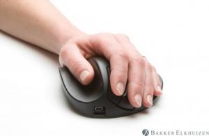 Mysz BakkerElkhuizen HandShoeMouse Bezprzewodowa Ergonomiczna BNEP170RW 8