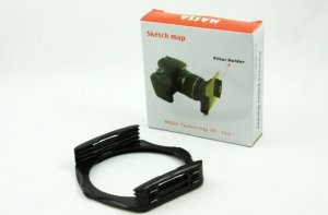 Massa Zestaw Typu Cokin - Holder / Pierścień / Filtr Połówkowy Szary - 52mm 6