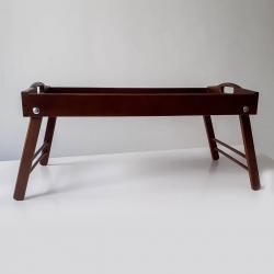 Koszulkowy Razem smakuje lepiej - drewniana taca śniadaniowa z grawerem 3