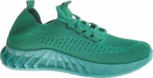 Pantofelek24 Wsuwane zielone buty sportowe /E2-3 11875 T391/ 37 3