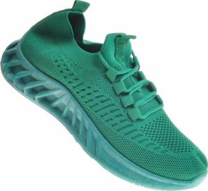 Pantofelek24 Wsuwane zielone buty sportowe /E2-3 11875 T391/ 37 4