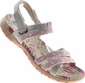 Pantofelek24 Damskie sportowe sandały, beżowo-różowe r. 39 (F3-2 8523 S390) 3