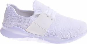 Pantofelek24 Lekkie męskie buty sportowe Białe /A10-3 11853 T294/ 41 3