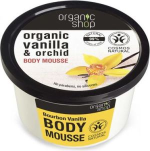 Organic Shop Bourbon Vanilla Body Mousse Mus do ciała 250ml 1