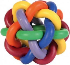 Trixie PIŁKA PLECIONA 7 CM 2