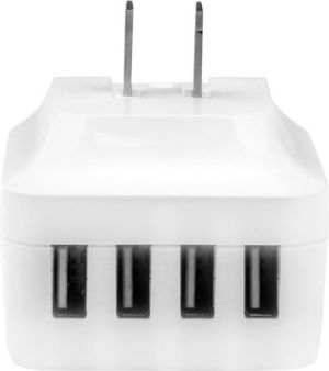 Ładowarka StarTech Sieciowa 4x USB 34W 6.8A Biała (USB4PACWH) 2
