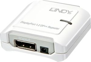 System przekazu sygnału AV Lindy Extender/Repeat, DisplayPort 1.2 DP+, do 20m, 2560x1600 (38413) 1