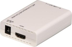 Adapter AV Lindy RCA (Cinch) x2 - HDMI biały (38092) 2