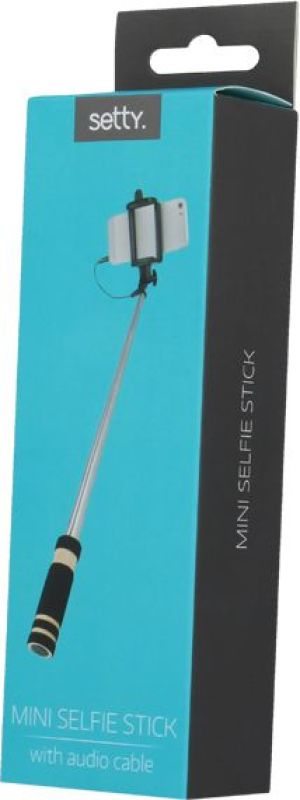 Selfie stick Setty Przewodowy, czarny (DW_000027) 2