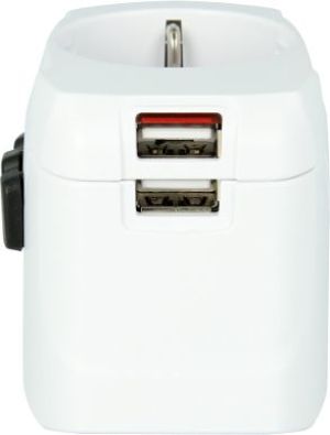 Skross Adapter podróżny PRO Light z USB biały (AKGADSKRLMPROU01) 2
