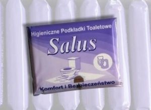 Salus International Podkładki jednorazowe na WC, 6 sztuk (KK0184) 1