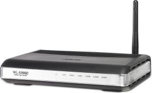 Router Asus Router Wireless 802.11g+ 125Mbps, ( xDSL, Kablówka ) WL-520GC 1