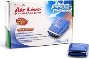 Print server Airlive AirLive 1-Port Print Server (1xParallel, 1xRJ45) (P-201) 3