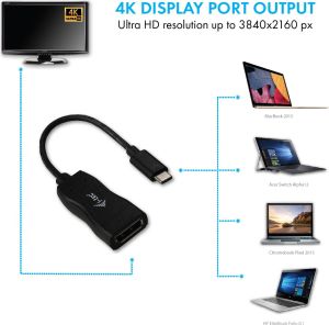 Kabel USB I-TEC USB-C - Czarny (C31DP) 4